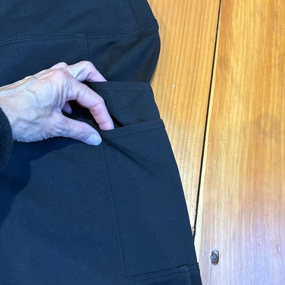 CARHARTT S Black Fitted Force Utility Leggings Pockets - Picture 7 of 9
